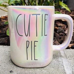 Rae Dunn Iridescent CUTIE PIE Mug